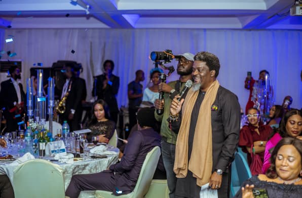 The Anchor hosting an event